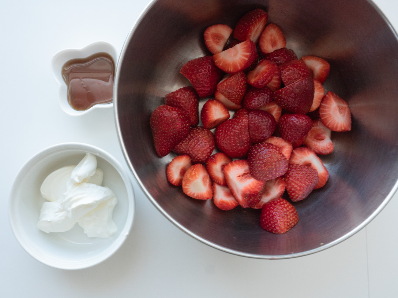 Pasta with Strawberries