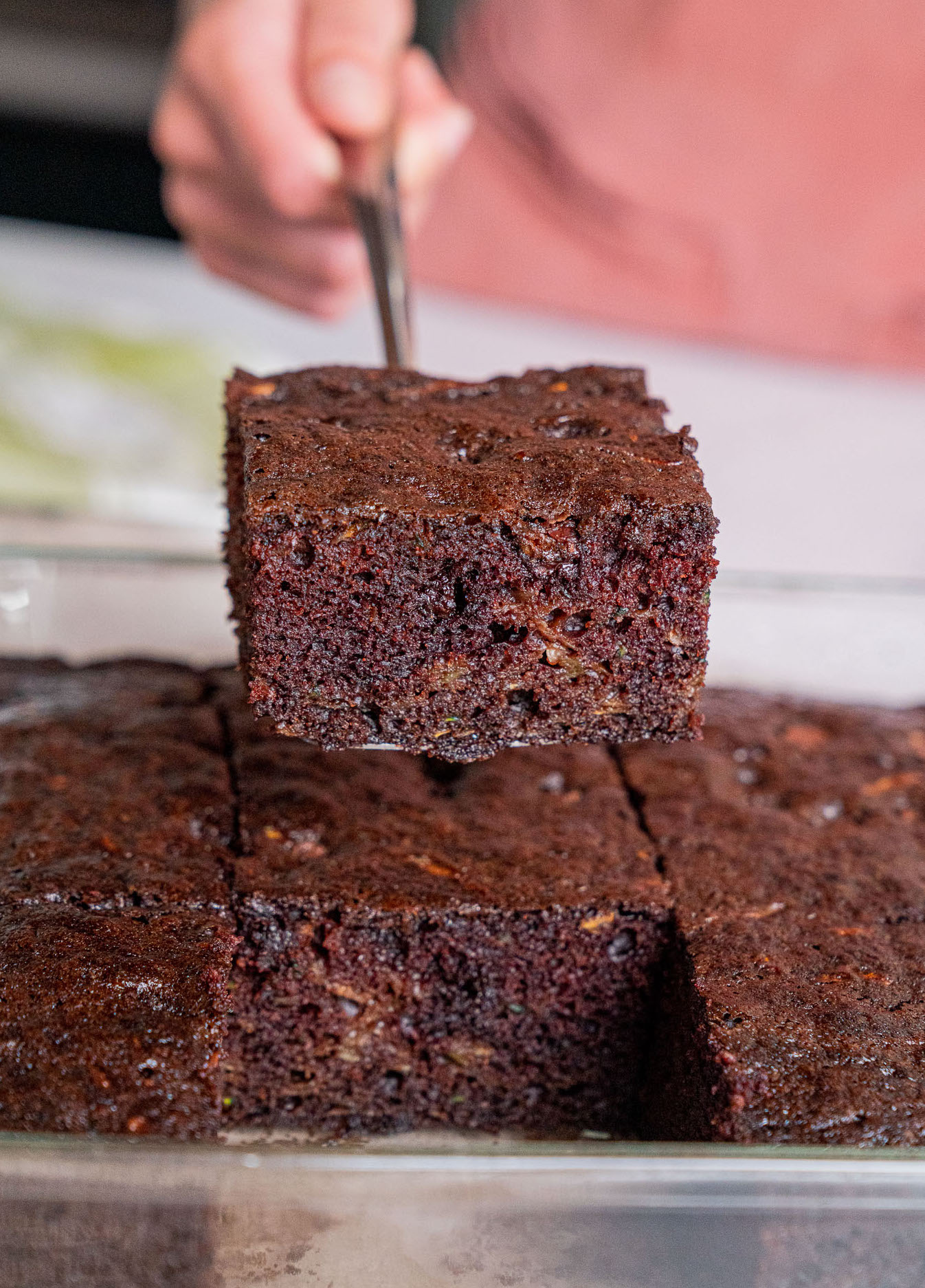 Chocolate Zucchini Cake Vert-10
