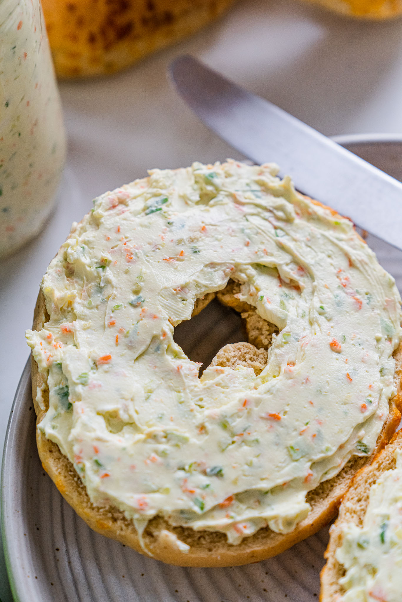 Garden Vegetable Cream Cheese Spread Vert-04