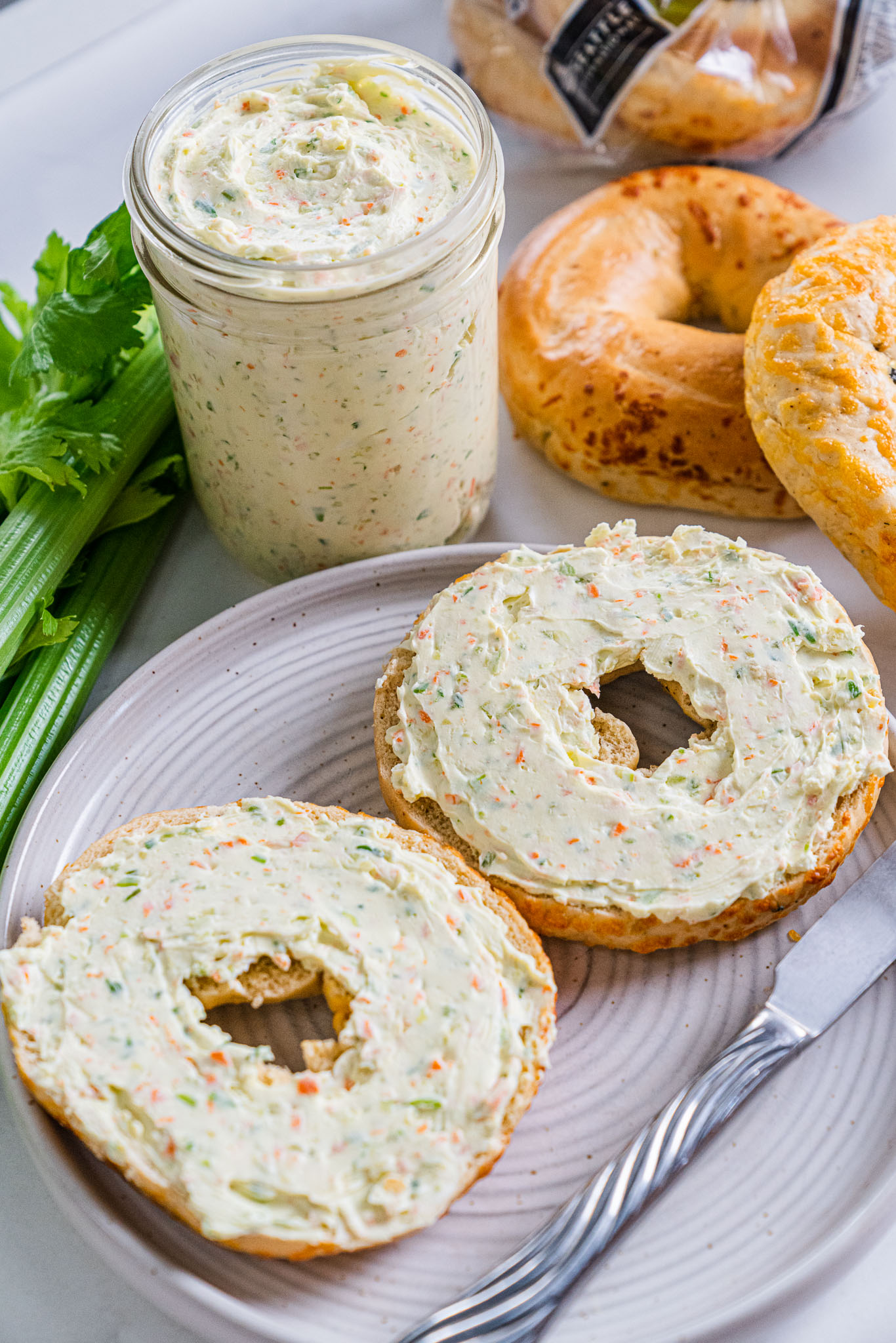 Garden Vegetable Cream Cheese Spread Vert-05
