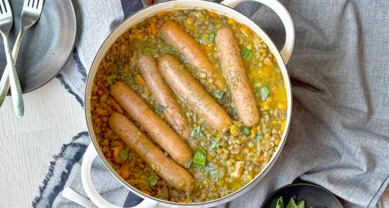 Umbrian Lentil and Sausage Stew