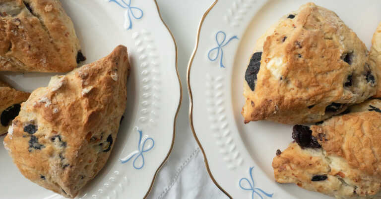 Blueberry Feta Scones