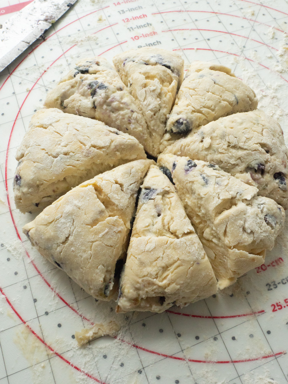 Blueberry Feta Scones