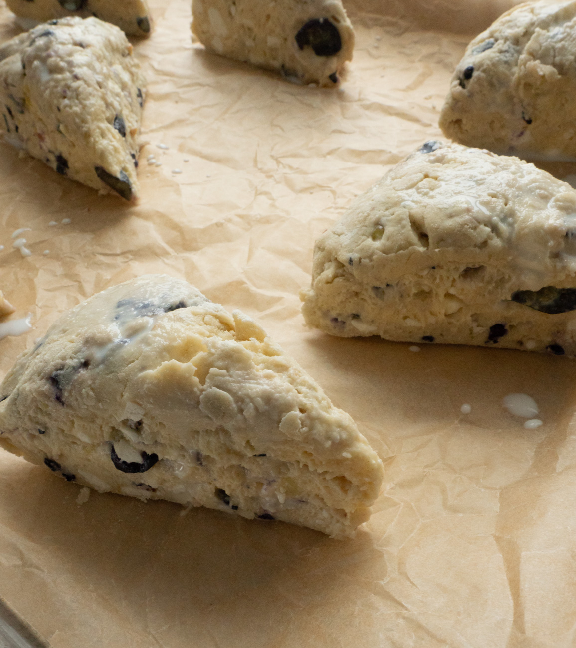 Blueberry Feta Scones