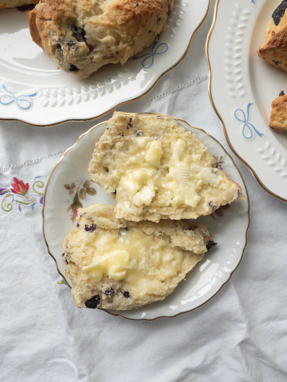 Blueberry Feta Scones