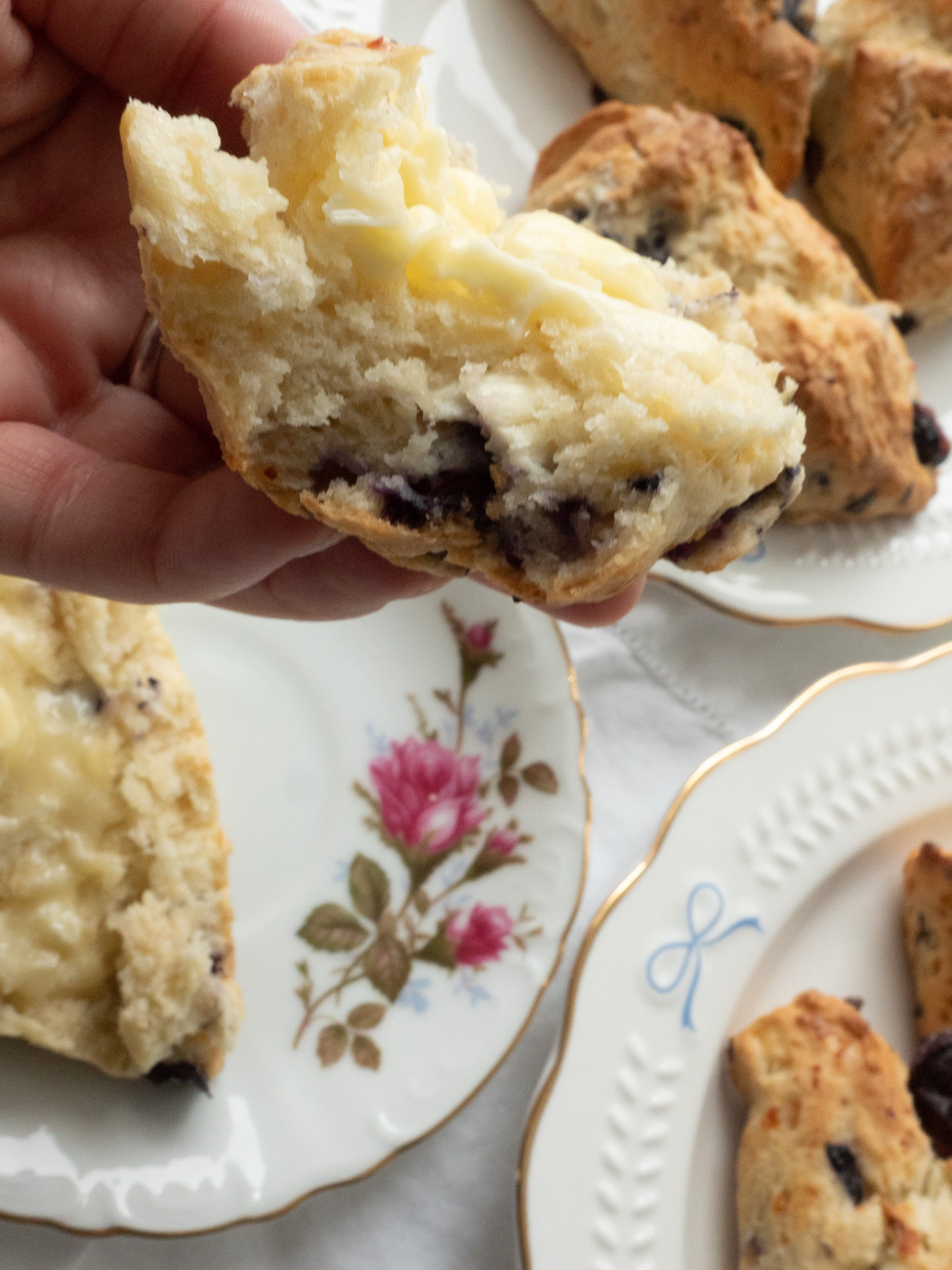 Blueberry Feta Scones