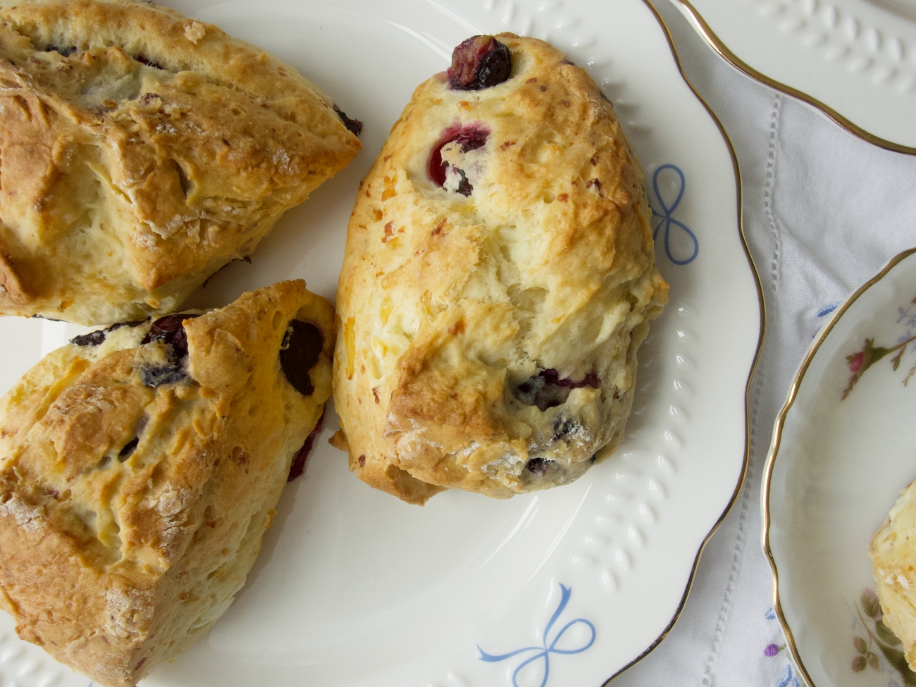 Blueberry Feta Scones