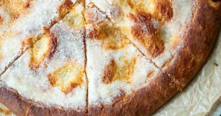 Galette Perougienne (French Sugar Tart)