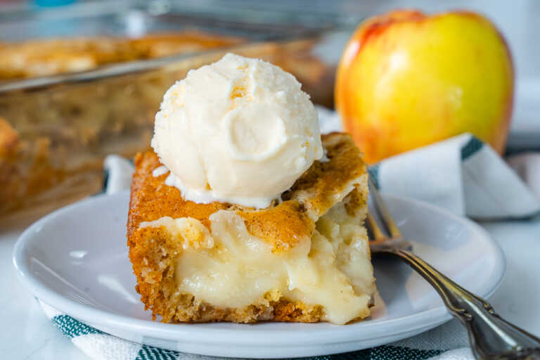 Apple Earthquake Cake