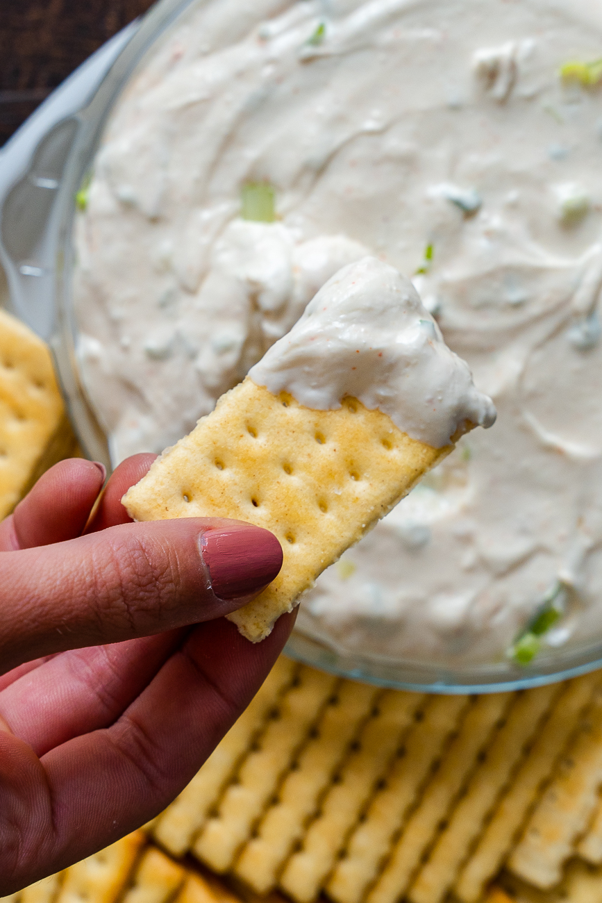 Mom's Famous Cracker Dip Vertical 8