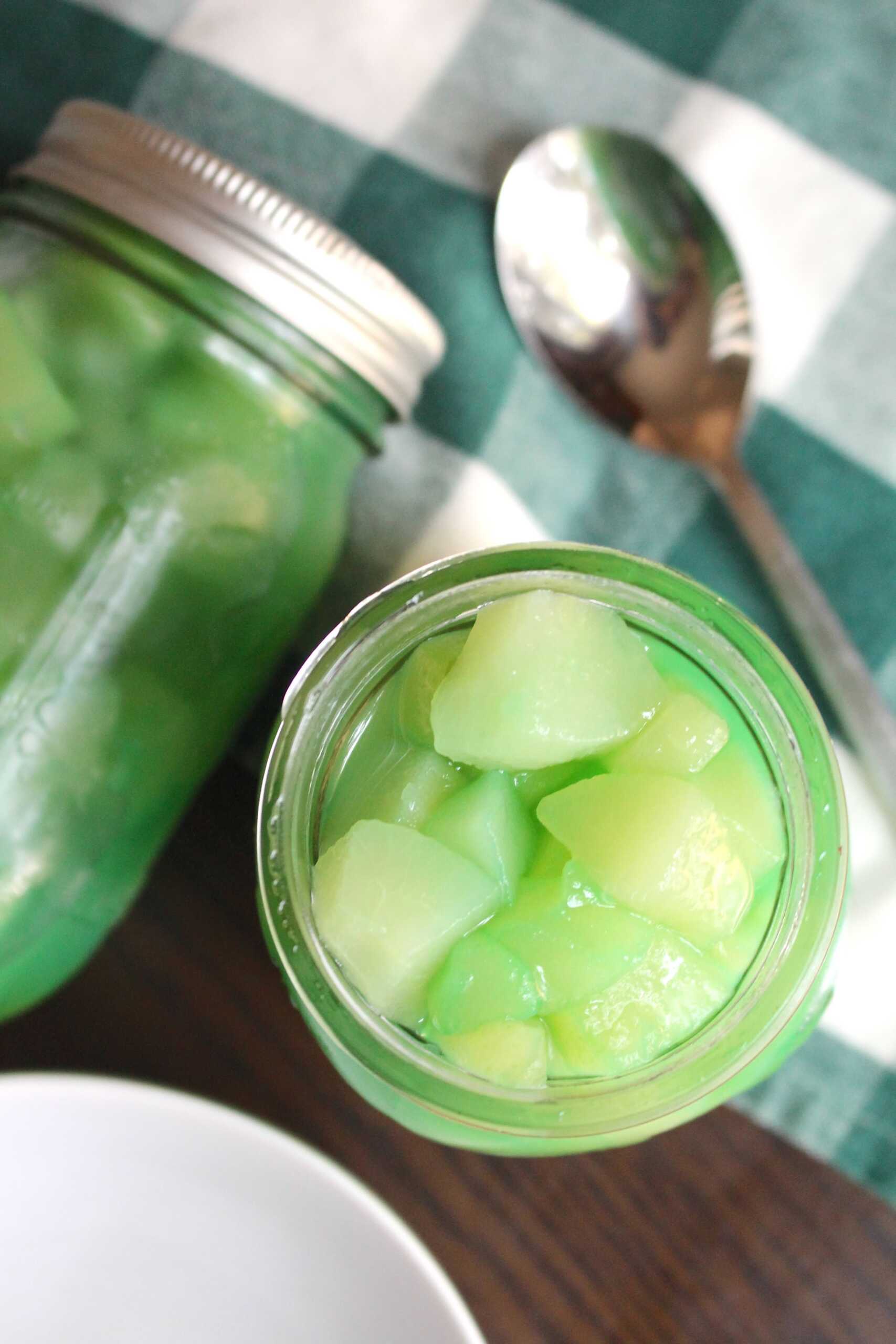 Mint pears 4