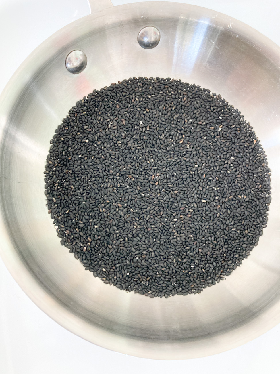 Black Sesame Rice Krispies Treats