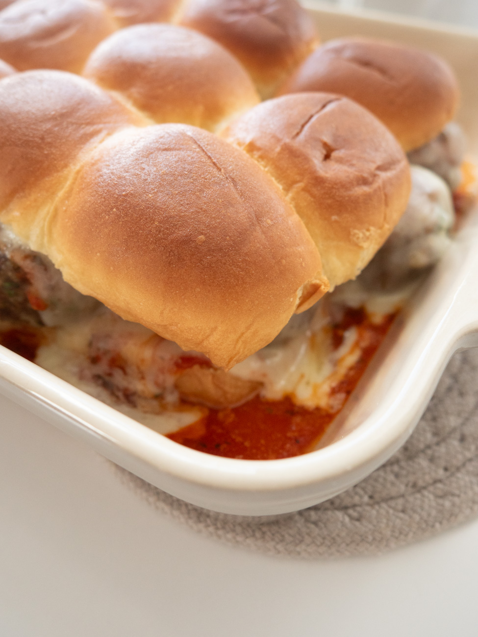 Italian Meatball Sliders