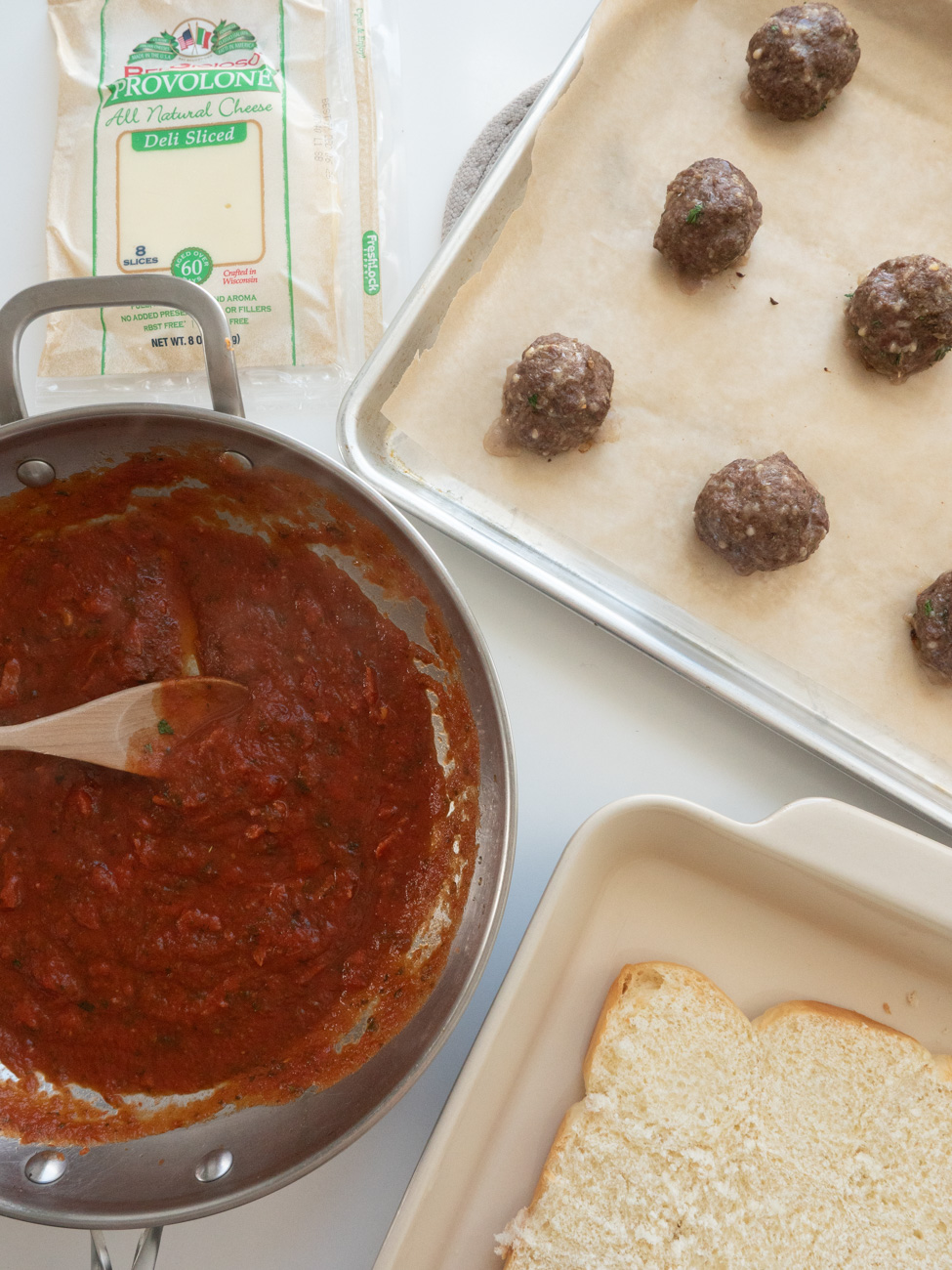 Italian Meatball Sliders