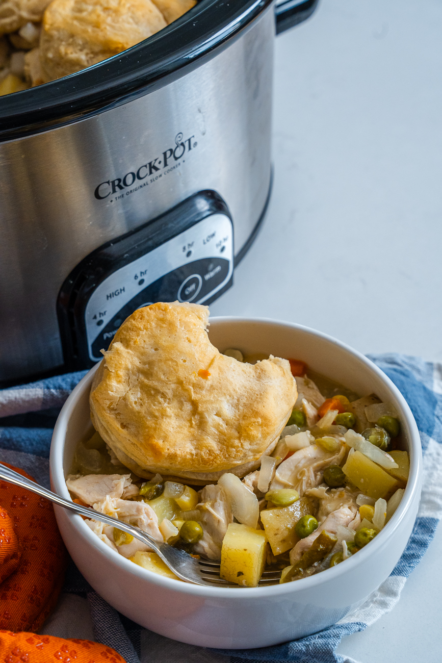 Crockpot Chicken Pot Pie Vertical 14