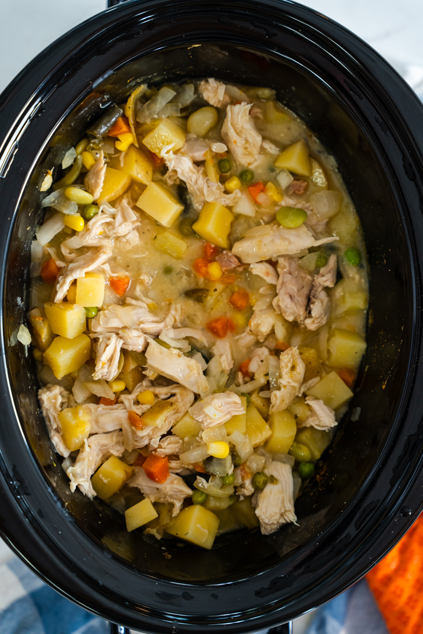 Crockpot Chicken Pot Pie Vertical 5
