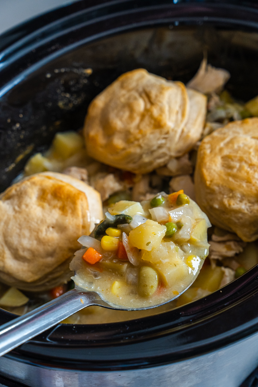 Crockpot Chicken Pot Pie Vertical 16