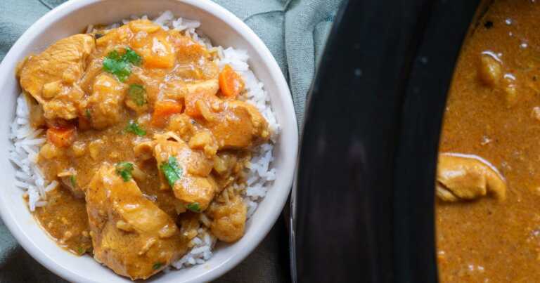 Slow Cooker Coconut Chicken Curry