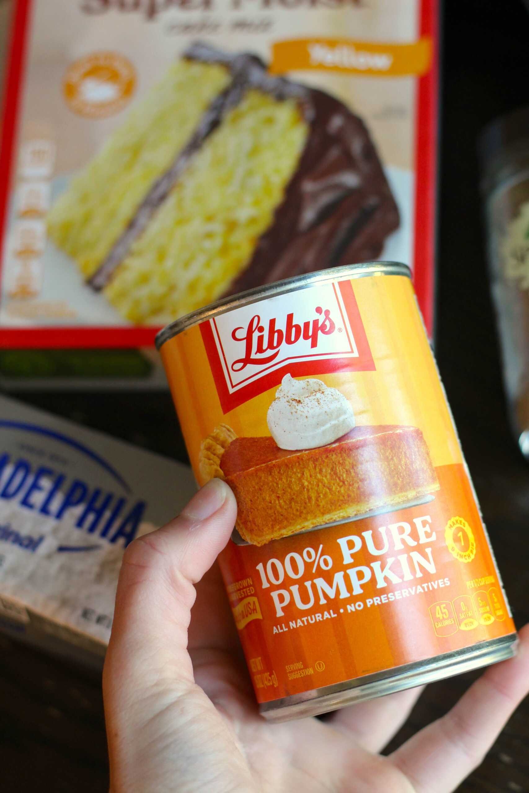 Pumpkin Gooey Butter Cake 1