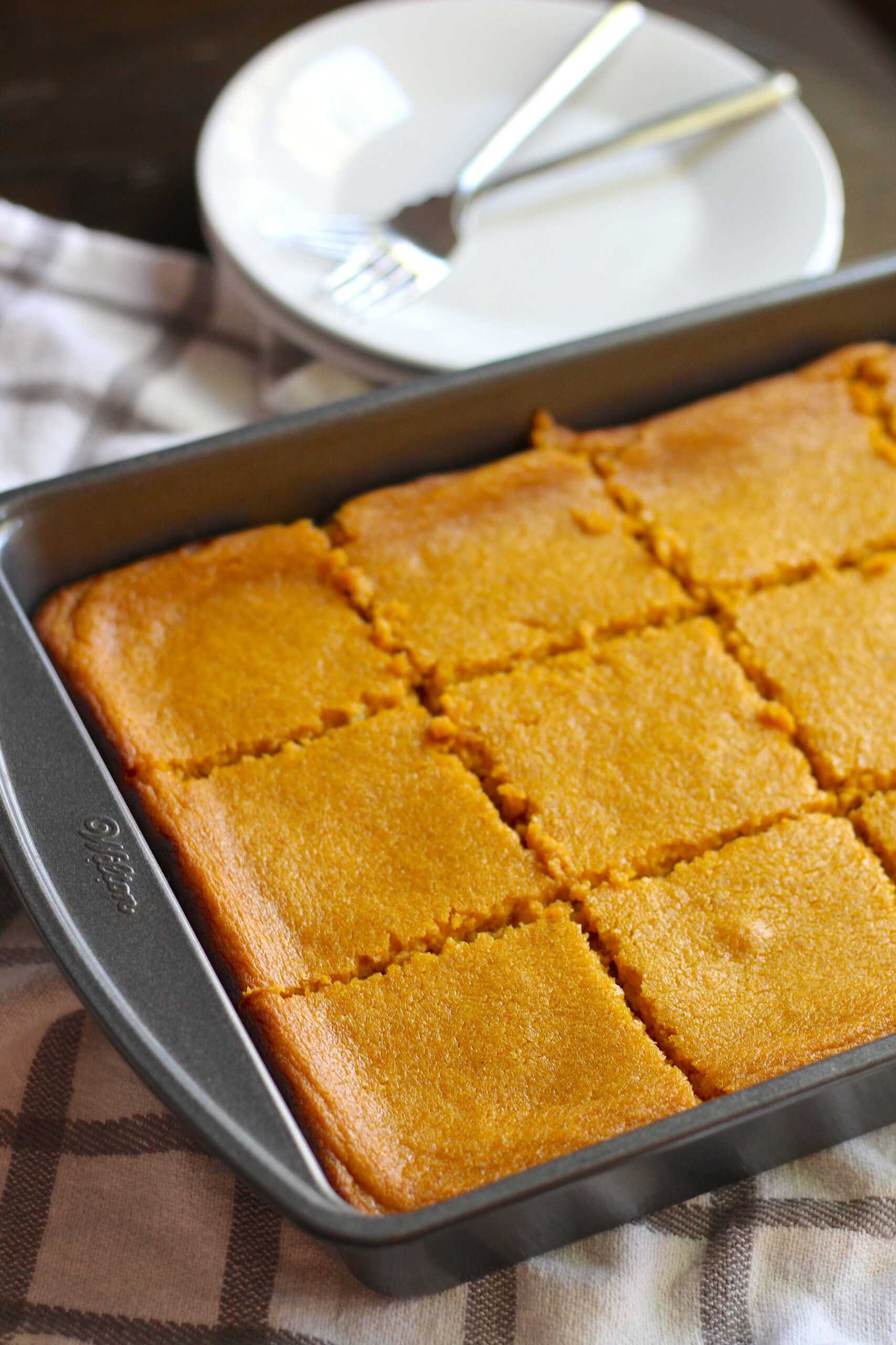 Pumpkin Gooey Butter Cake 5