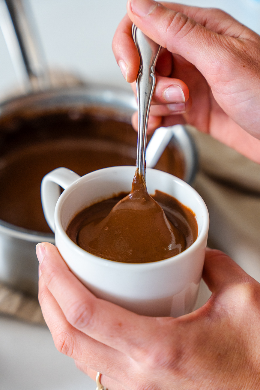 Thick Italian Hot Chocolate Vertical 9