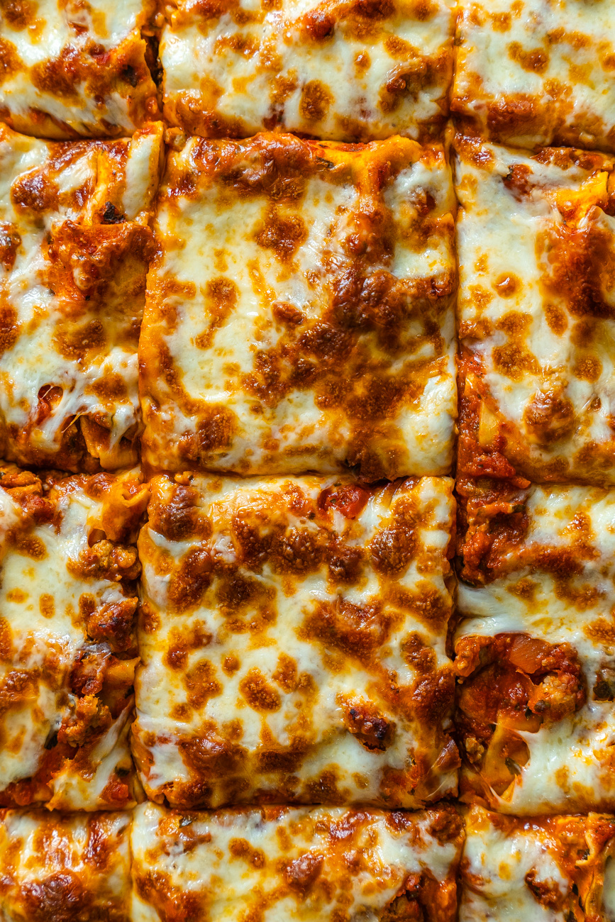 Easy Sheet Pan Lasagna Vertical 15