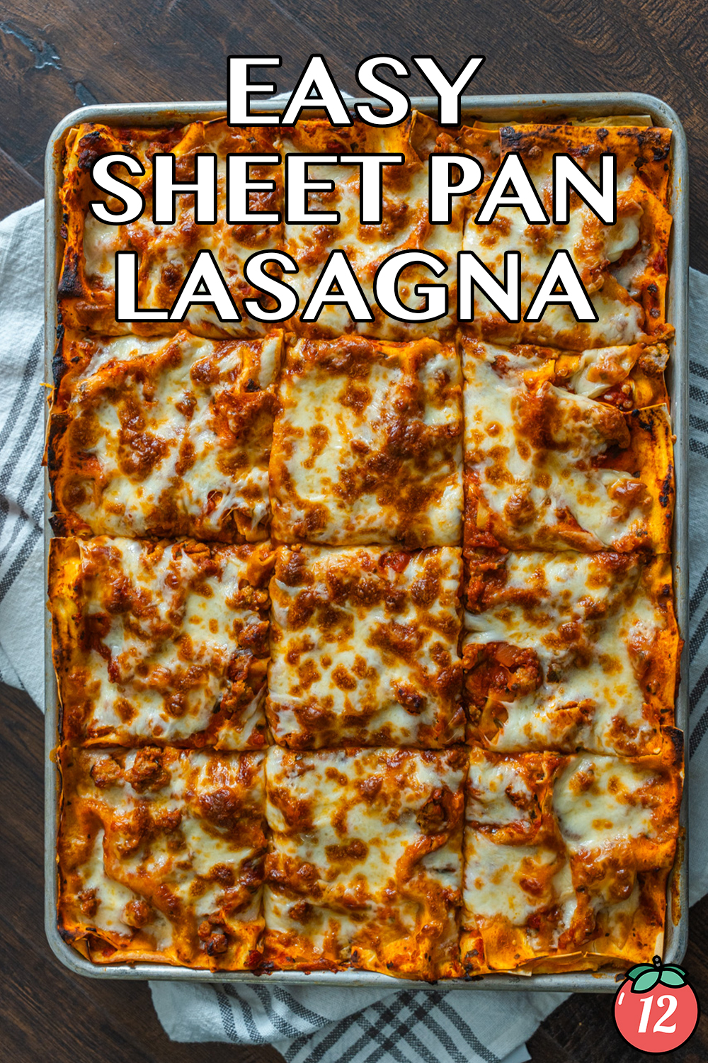 Easy Sheet Pan Lasagna -image