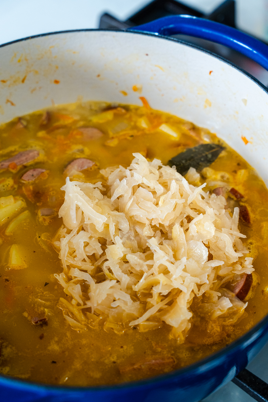 Polish Sauerkraut Soup Vertical 4