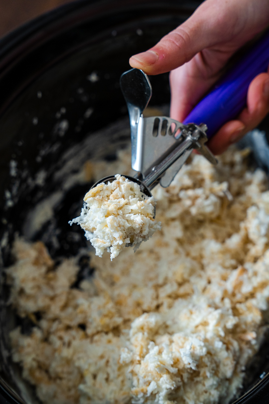 Slow Cooker Snowballs Vertical 1