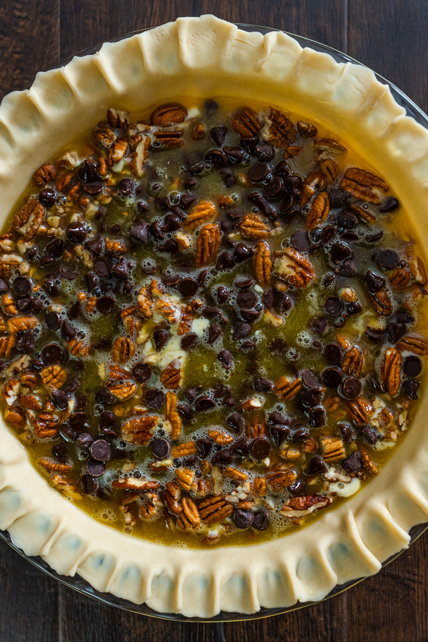 Cream Cheese Pecan Pie Vertical 4