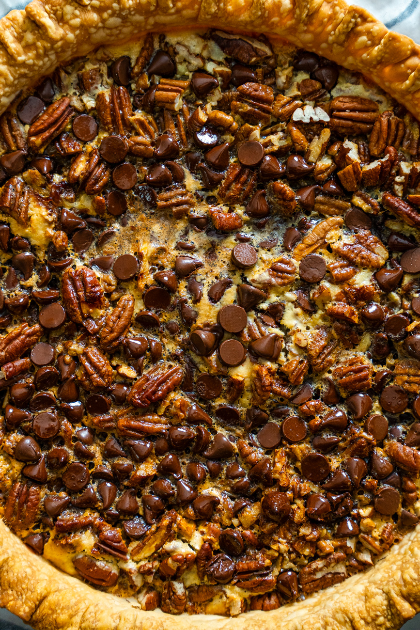Cream Cheese Pecan Pie Vertical 9