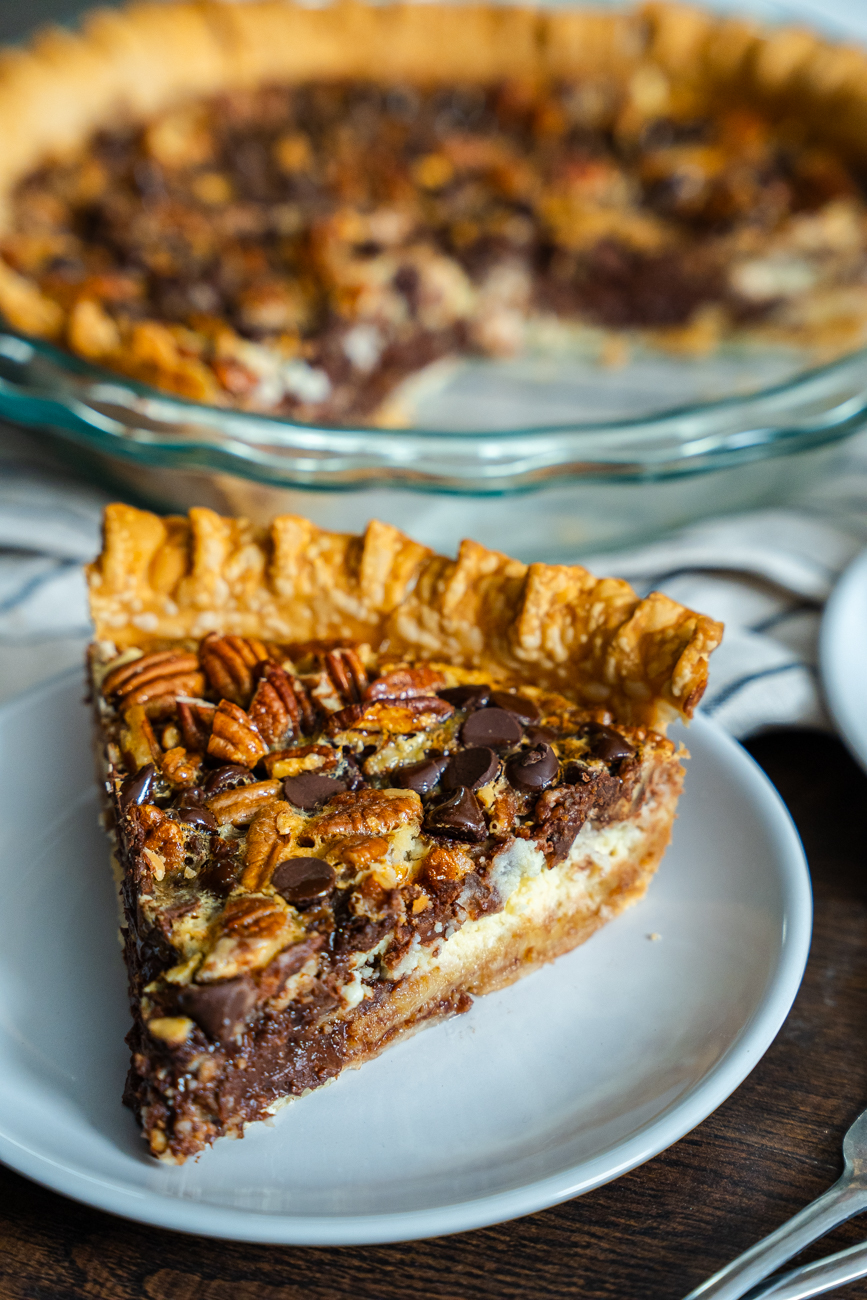 Cream Cheese Pecan Pie Vertical 17