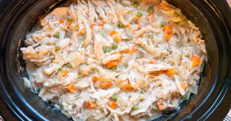 Slow Cooker Chicken and Noodles