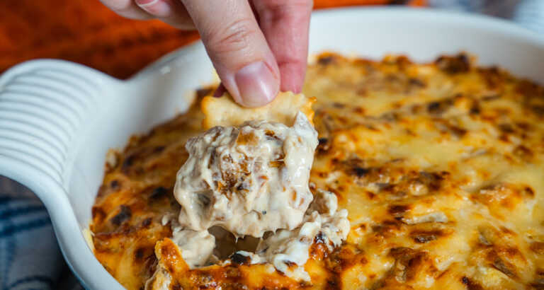 Baked French Onion Dip