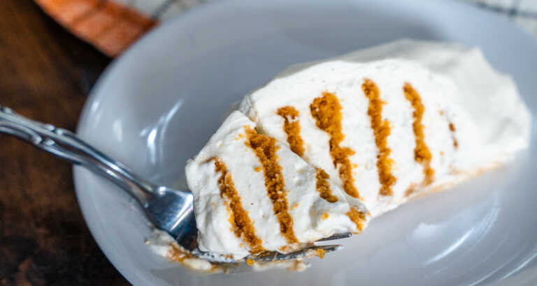 Gingerbread Zebra Cake