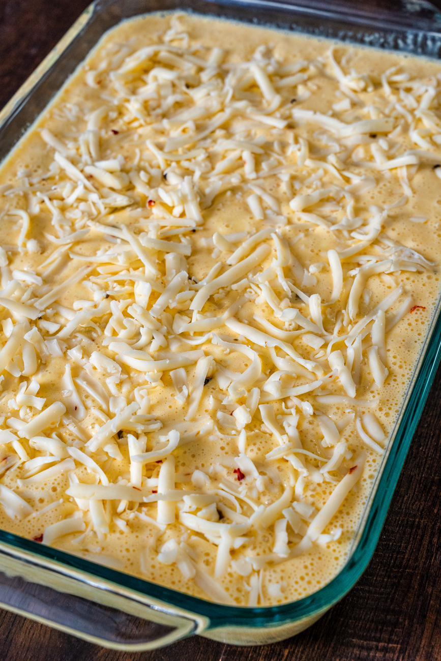 Cottage Cheese Breakfast Casserole Vertical 4