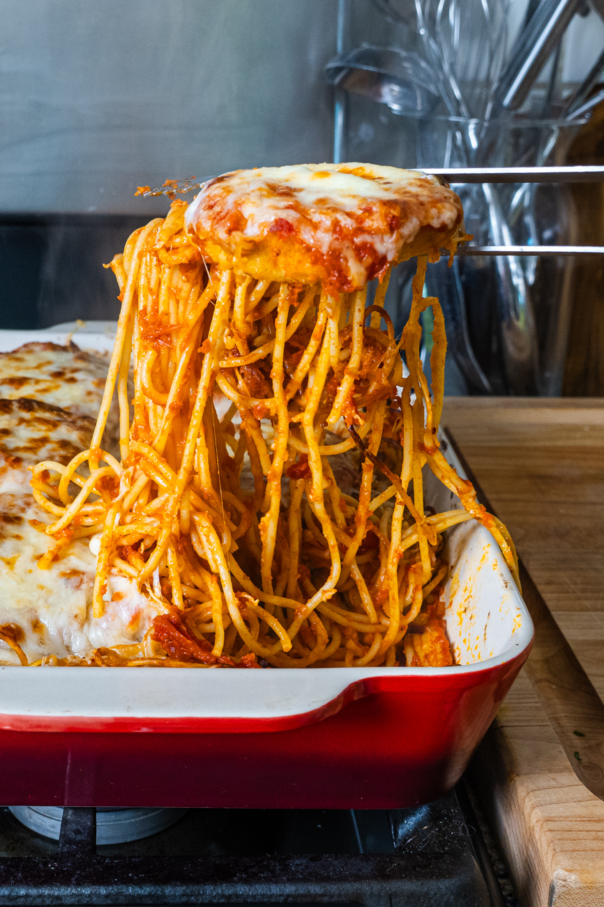 5-Ingredient Chicken Parm Casserole-image