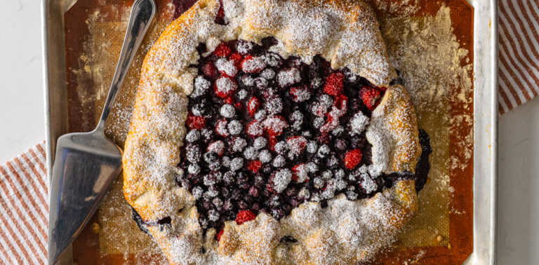 Freeform Berry Tart