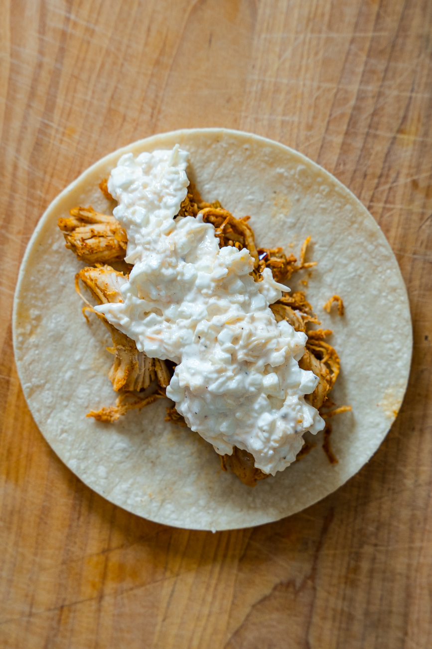 Cottage Cheese. Chicken Enchiladas Vertical 00008