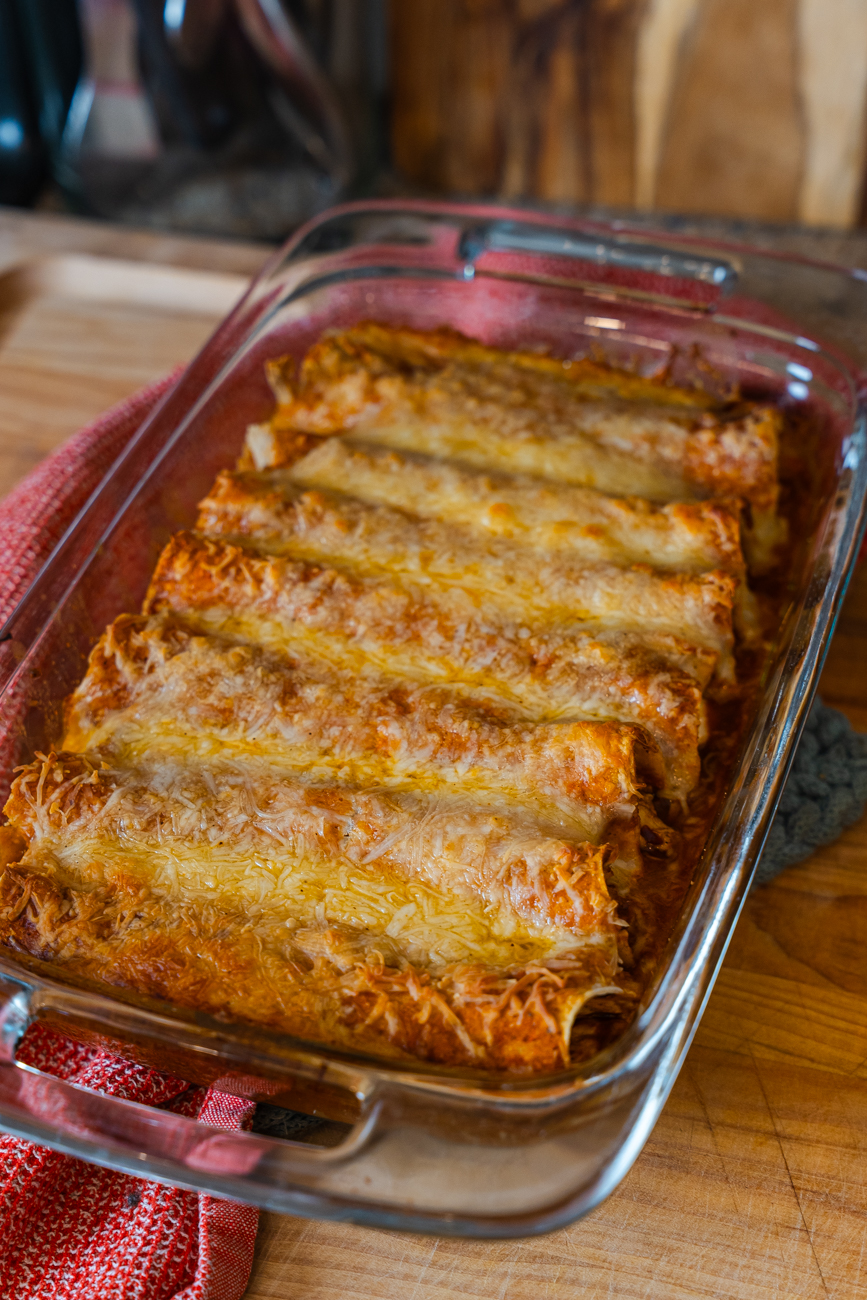 Cottage Cheese Chicken Enchiladas -image