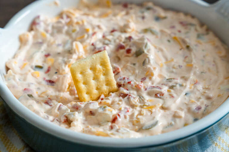 Cheddar Olive Dip