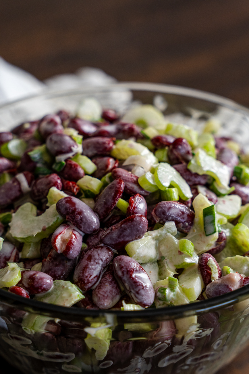 Old Fashioned Red Bean Salad Vertical 00009