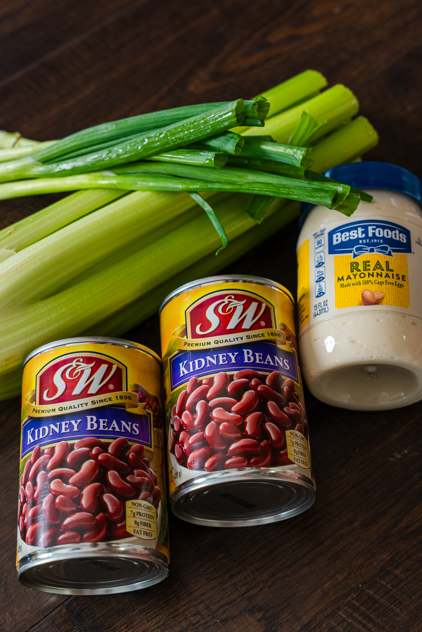 Old Fashioned Red Bean Salad Vertical 00001