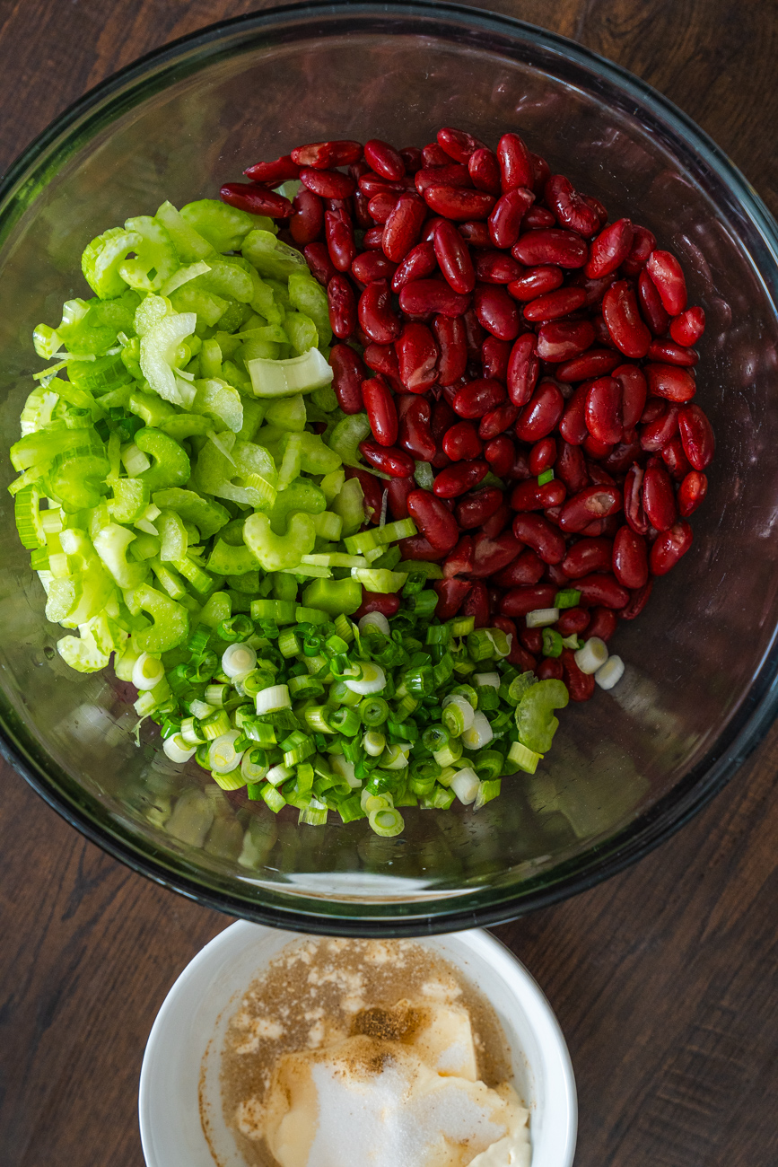 Old Fashioned Red Bean Salad Vertical 00002