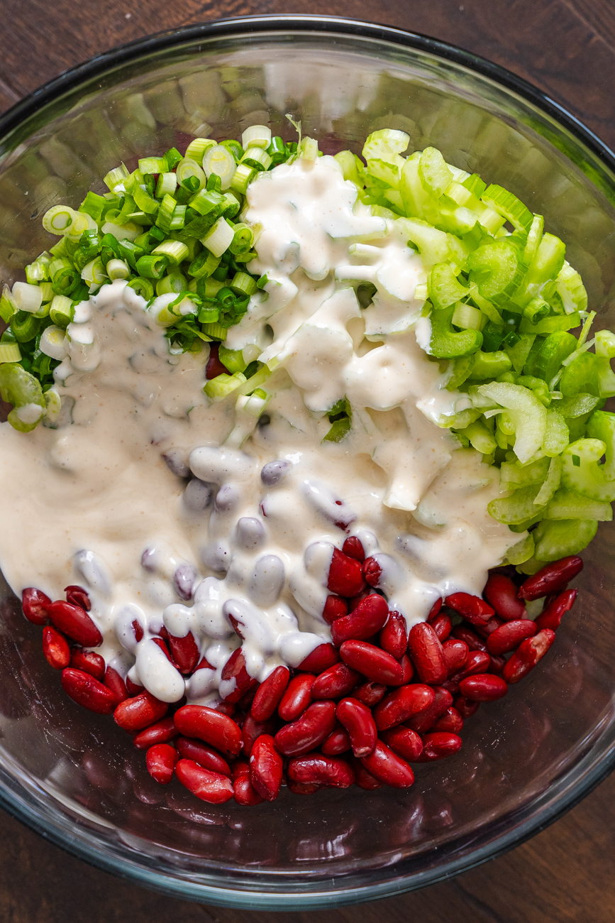 Old Fashioned Red Bean Salad Vertical 00005