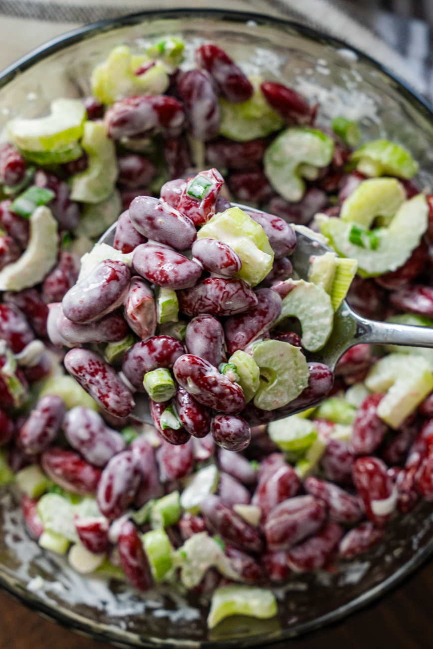 Old Fashioned Red Bean Salad Vertical 00021