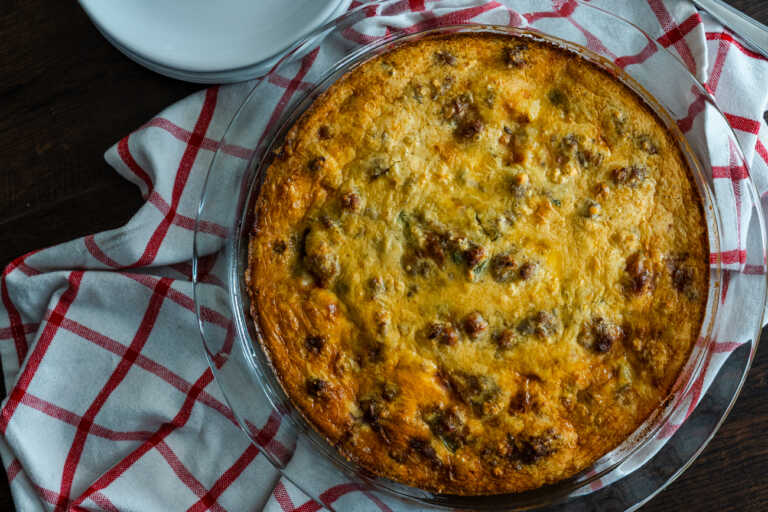 Italian Impossible Pie