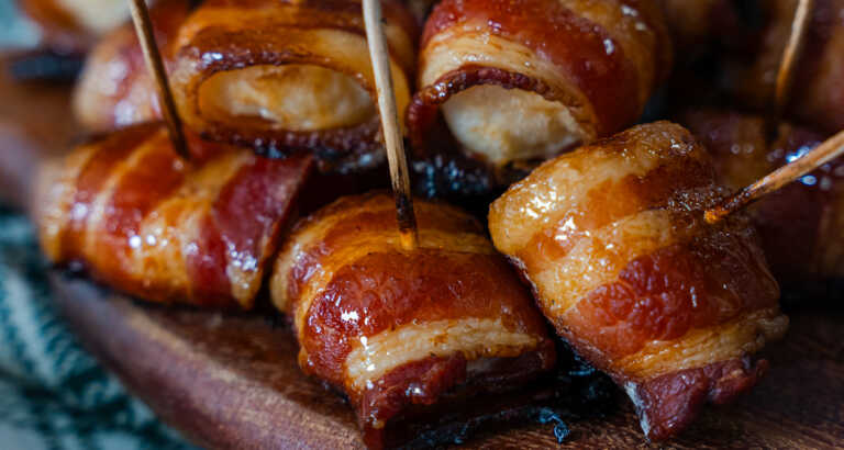 Bacon-wrapped Water Chestnuts