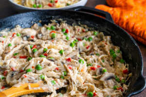 Chicken a la King Horizontal 4