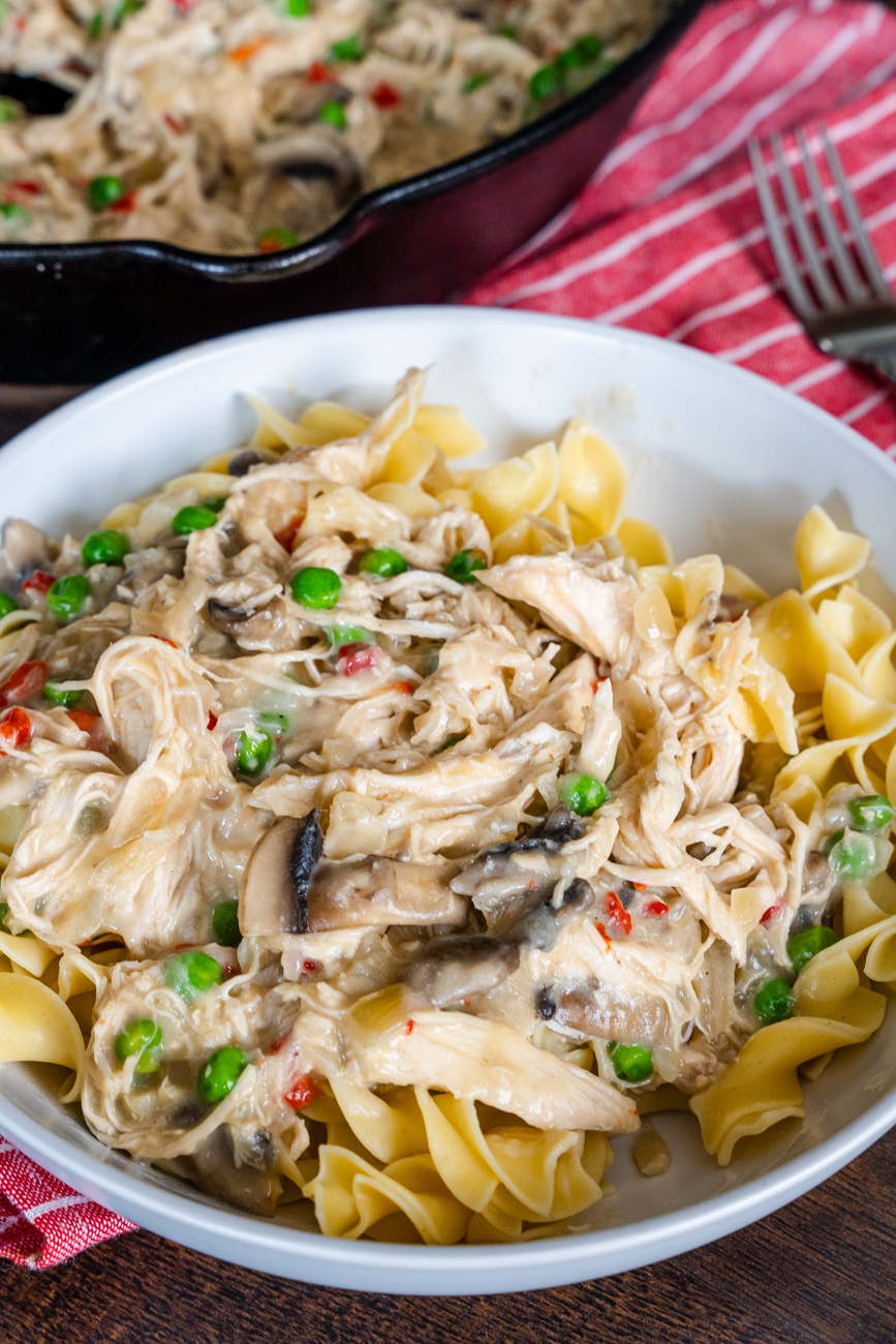 Chicken a la King Vertical 20